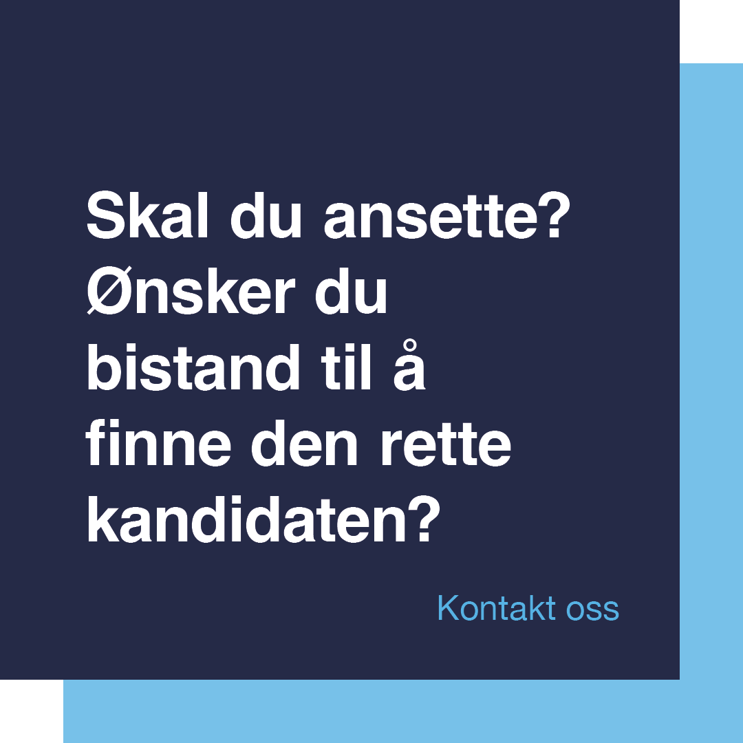 MDE CTA-boks ansette - ta kontakt