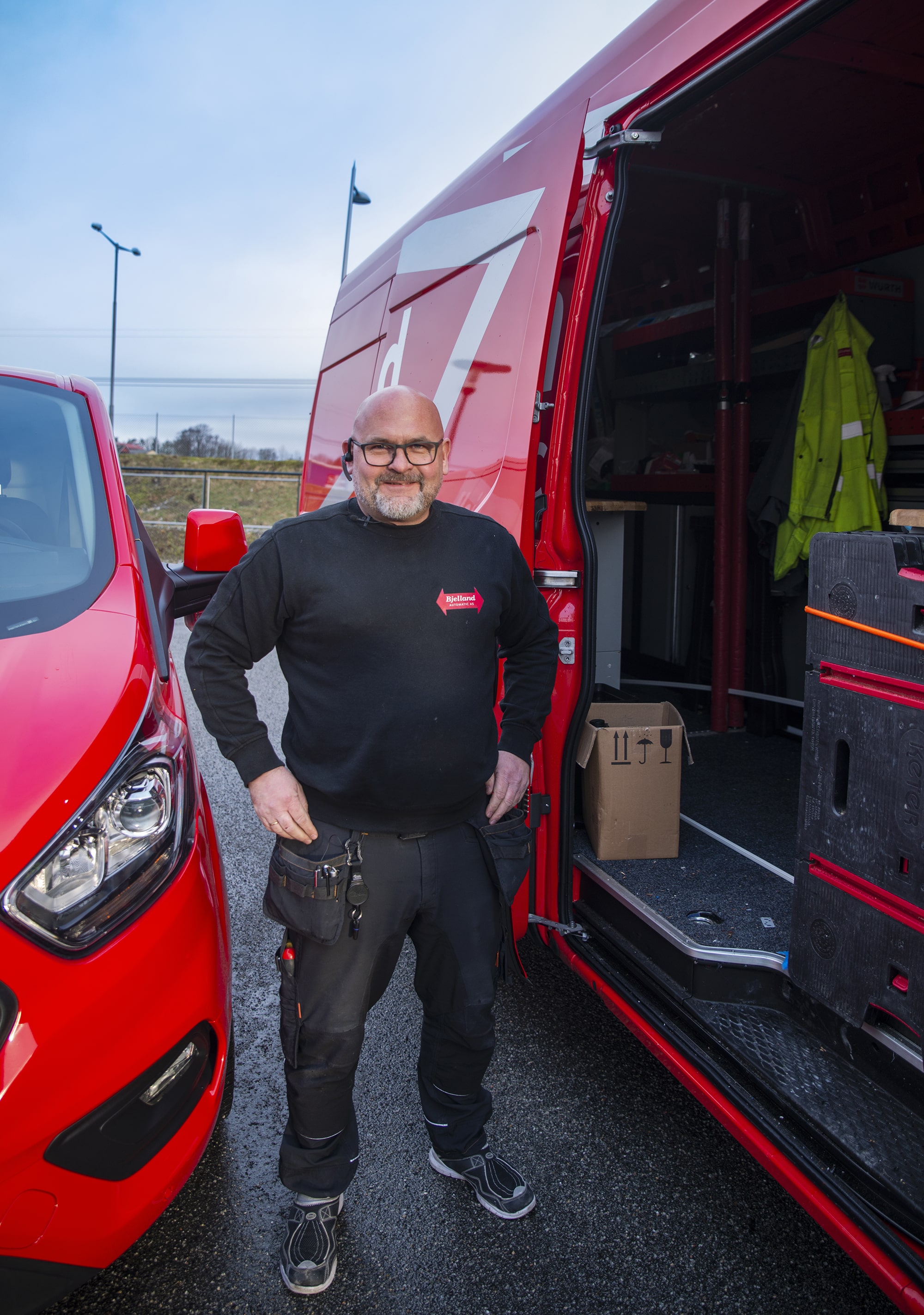 Kjetel Bjelland, gründer og leder av Bjelland Automatic, er godt fornøyd med å ha valgt MDE Sigma som regnskapsbyrå